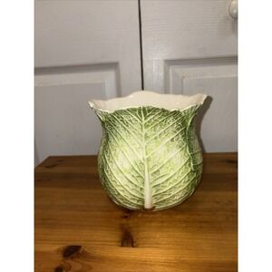 Vintage Mann Majolica Vase